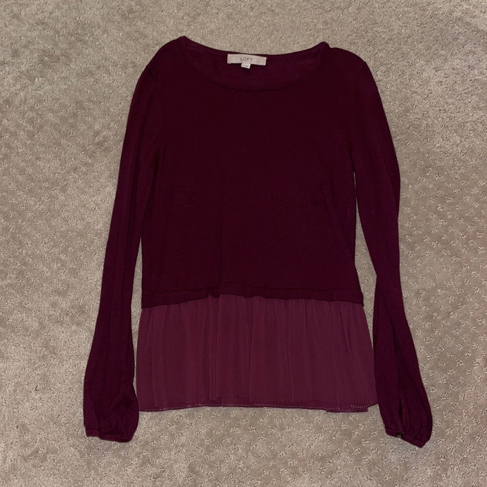 Loft sweater, xs